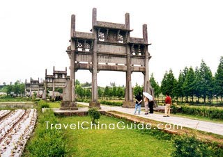 Tangyue Memorial Archways, Shexian County, Huangshan